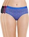 Bodycare women's combed cotton assorted Briefs Panty Pack of 3 ( 17000 )
