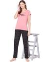 Bodycare Womens Combed Cotton Tshirt & Pyjama Set BSLS11016