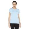Bodyactive Women Round neck Half Sleeve Viscose T-shirt in Sky Blue colour - 1pcs - TS83-SKBLU