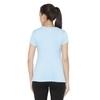 Bodyactive Women Round neck Half Sleeve Viscose T-shirt in Sky Blue colour - 1pcs - TS83-SKBLU
