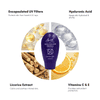 AN45 SPF 50 PA++++ Sunscreen | Hydrating Fluid with Hyaluronic Acid & Vitamin C & E | Lightweight, Non-Sticky | UVA/UVB Protection | 50ml