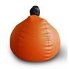 Style Homez Premium Leatherette Classic Bean Bag XXL Size Orange Color, Cover Only