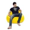 Style Homez HUMBUG, Lounger XXL Bean Bag Yellow Color Cover Only