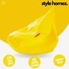 Style Homez HUMBUG, Lounger XXL Bean Bag Yellow Color Cover Only