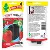 Little Trees Strawberry Vent Wrap  Air Freshner