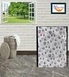 Nitasha outdoor and indoor washing machine cover for  IFB Serena Aqua VX LDT 7 kg Front Load (Print No:- nit33/Waterproof-dustproof)