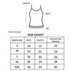 TIZEE Slips Camisole for Women - Soft, Breathable, and Lightweight Cotton Fabric for Stylish, Comfort | Lilly Spaghetti | Perfect for Everyday Wear, Layering, or Sleepwear-L_Black