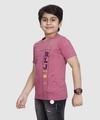 Little Funky Pure Cotton Round neck Hlaf sleeve Graphic Printed Bio wash Tshirt for Boys