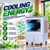 BayBreeze Icechill with Glass Top Air Cooler, 85 L Water Tank, 18-Inch Fan, Honeycomb Cooling Pads, 300 Sq Ft Cooling Area