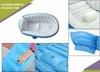 Safe-o-kid Inflatable Baby Bath Tub With Air Pump, Non-Slip, Travel-Friendly, Foldable Shower Pool For Kids - Blue Pack of 1