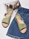 BIG.JD Women's Open-Toe flat Sandals Slip-On Sandal for women and girl