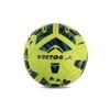 VECTOR X Synergy Soccer Ball Termo Fusion PU Embossed Football For Training and Match (Blue-Green) Size-5