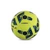 VECTOR X Synergy Soccer Ball Termo Fusion PU Embossed Football For Training and Match (Blue-Green) Size-5