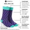 Dynamocks Unisex Multicolor Prints  Calf Socks