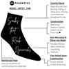 Dynamocks Unisex Black  Athletic Socks