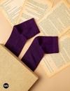 Dynamocks Unisex Purple  Athletic Socks