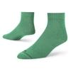 Dynamocks Men & Women Ankle Length Socks (Pack of 1 Pair; Green; Combed Cotton; Anti Odour; Breathable; Durable)