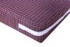 CheckMe Cotton Mattress Cover with Zip, Mattress Protector for King Size Bed (72x84x10 Inch), Multicolor