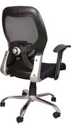 DIVANO MODULAR .PVT.LTD Modern India Matrix Medium Mesh Black office chair withLumber support - DIY