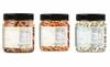 LILA DRY FRUITS Premium Dried Nutritious & Delicious Afghani Anjeer, California Almonds & Cashew Combo Jar Pack of 100gms each (300gms total) | Dried Figs , Badam Giri & Kaju Nuts