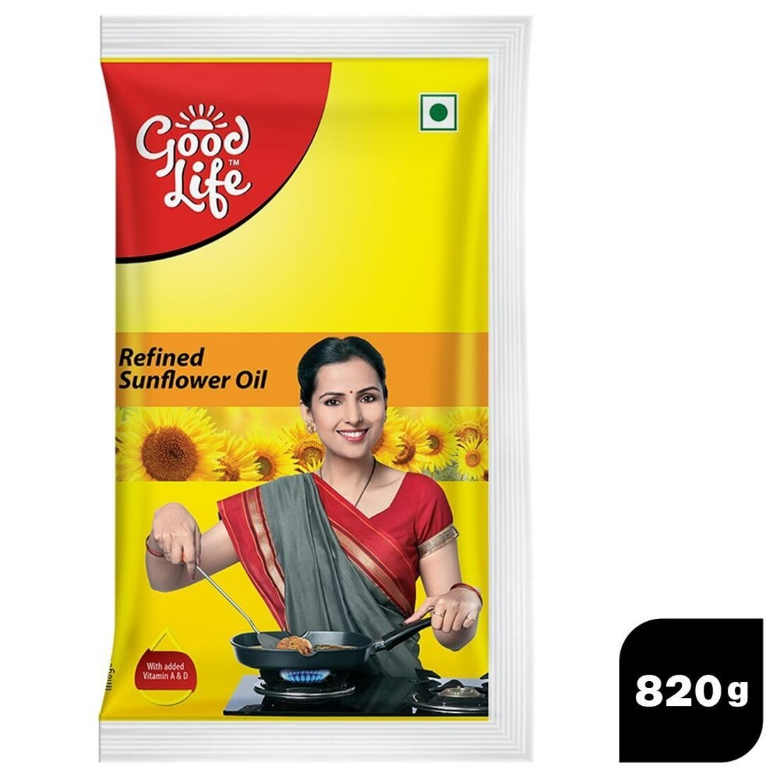 Good Life Refined Sunflower Oil 820G