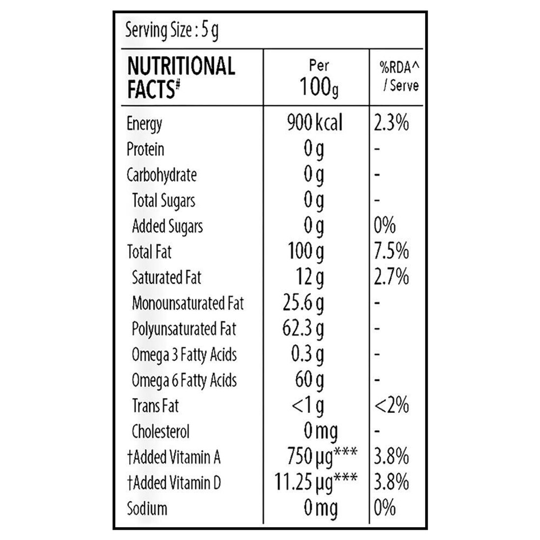 Good Life Refined Sunflower Oil 820G