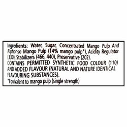 Tropicana Slice Mango Drink 600 ml 8