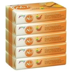 Godrej No. 1 Sandal & Turmeric Soap 100 g (Buy 4 Get 1 Free) 4