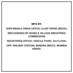 Lijjat Garlic Papad 200 g 7
