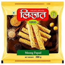 Lijjat Moong Papad 200 g
