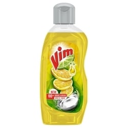 Vim Lemon Concentrated Dishwash Liquid 250 ml