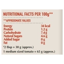 Dabur Hommade Tomato Puree 200 g 8