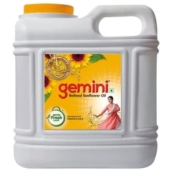 Gemini Refined Enriched With Nutri- V Sunflower Oil 13 kg