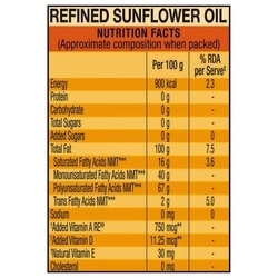 Gemini Refined Enriched With Nutri- V Sunflower Oil 13 kg 3