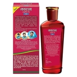 Navratna Hair Oil with 9 Active Herbal Ingredients 90 ml 2