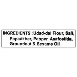 Lijjat Udad Papad 500 g 4