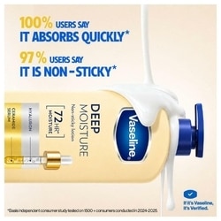 Vaseline Intensive Care Deep Moisture Body Lotion 400 ml 7