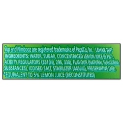 7 Up Nimbooz Lemon Flavor Drink 350 ml 6