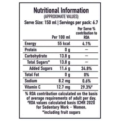 Real Fruit Power Apple Juice 1 L 6