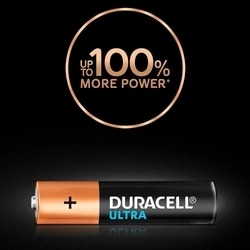 Duracell Ultra AAA Alkaline Batteries 1.5 V (Pack of 2) 5