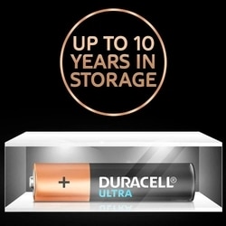 Duracell Ultra AAA Alkaline Batteries 1.5 V (Pack of 2) 6