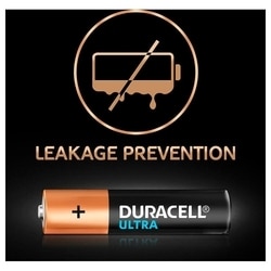 Duracell Ultra AAA Alkaline Batteries 1.5 V (Pack of 4) 6