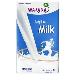 Warana UHT Processed Long Life Toned Milk 1 L