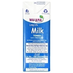 Warana UHT Processed Long Life Toned Milk 1 L 3