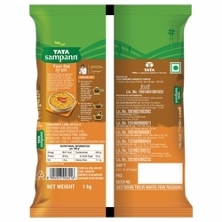 Tata Sampann Unpolished Tur / Arhar Dal 1 kg 2