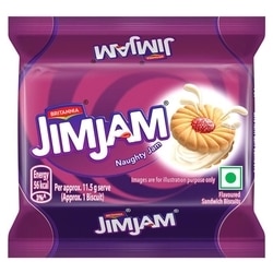 Britannia Jimjam Sandwich Biscuits 138 g