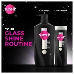 Sunsilk Radiant Black Shine Shampoo 650 ml 7
