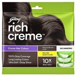 Godrej Expert Rich Creme Hair Colour Dark Brown (20 g+20 ml+2 ml)