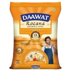 Daawat Rozana Super Dubar Basmati Rice 5 kg