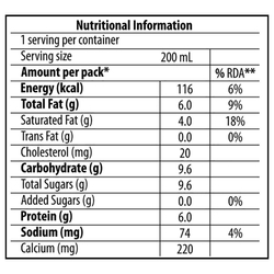 Amul Taaza Homogenised Toned Milk 200 ml 3
